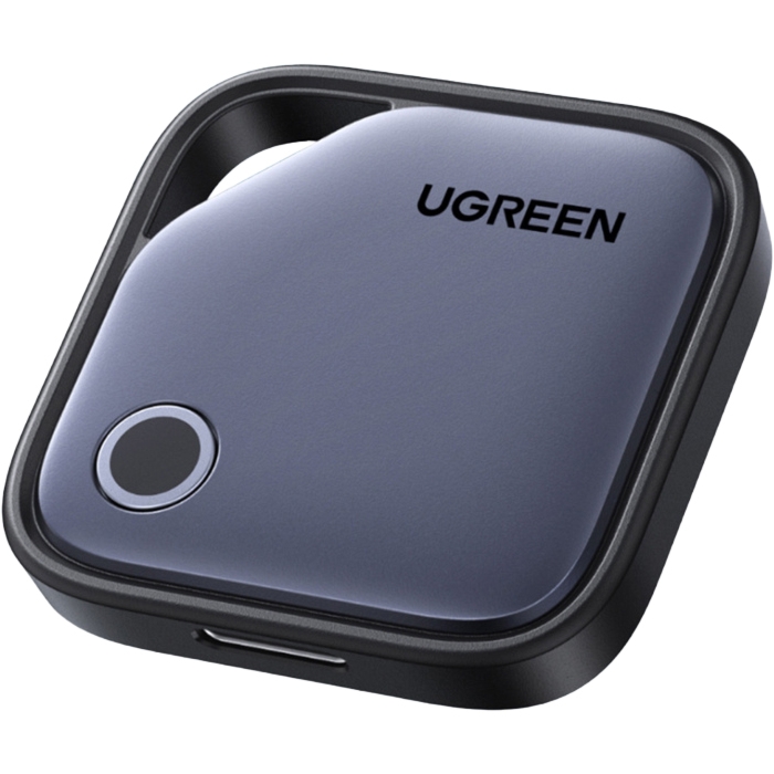 Lokalizator Ugreen Smart Pro CM916, USB-C do Android Find Hub / Apple Find My, szary