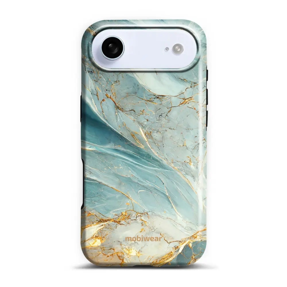 Etui ochronne do iPhone Air, Mobiwear Elite Pro, żyła lazuru