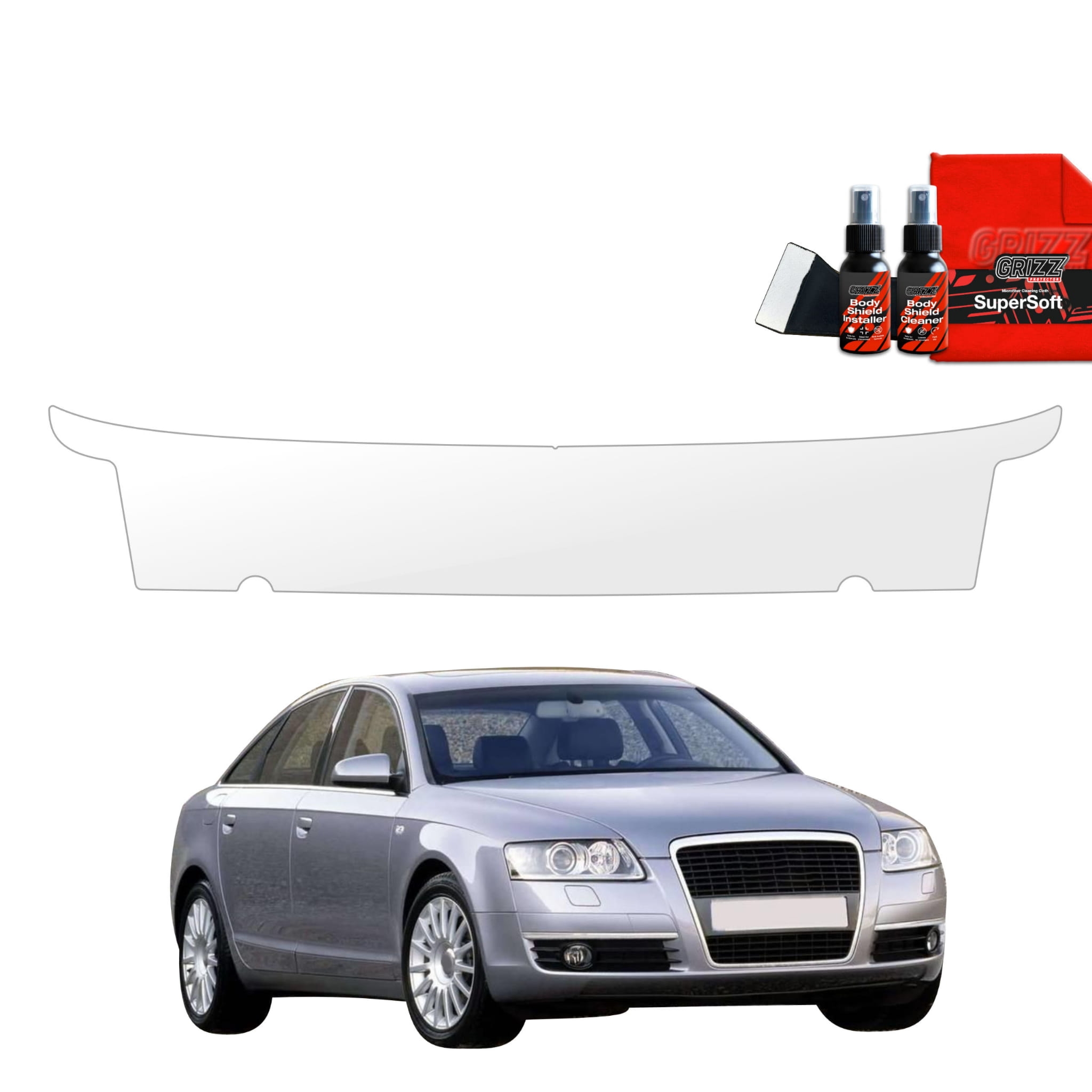Folia ochronna na próg bagażnika Grizz Protector do Audi A6 C6 Sedan 4D (2004-2008)