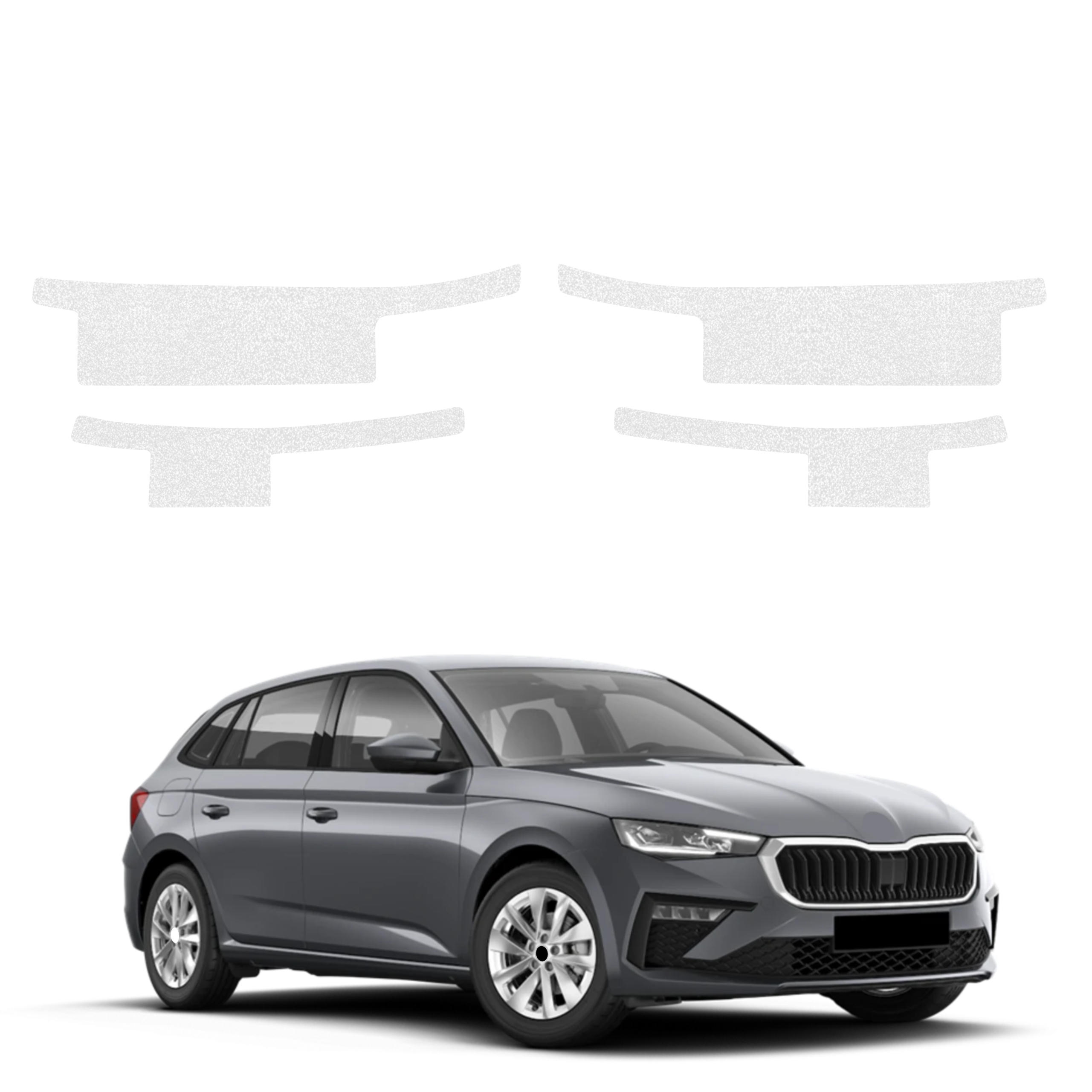 4w1 Bezbarwna powłoka techniczna Grizz Protector na progi Skoda Scala (2023-2026)