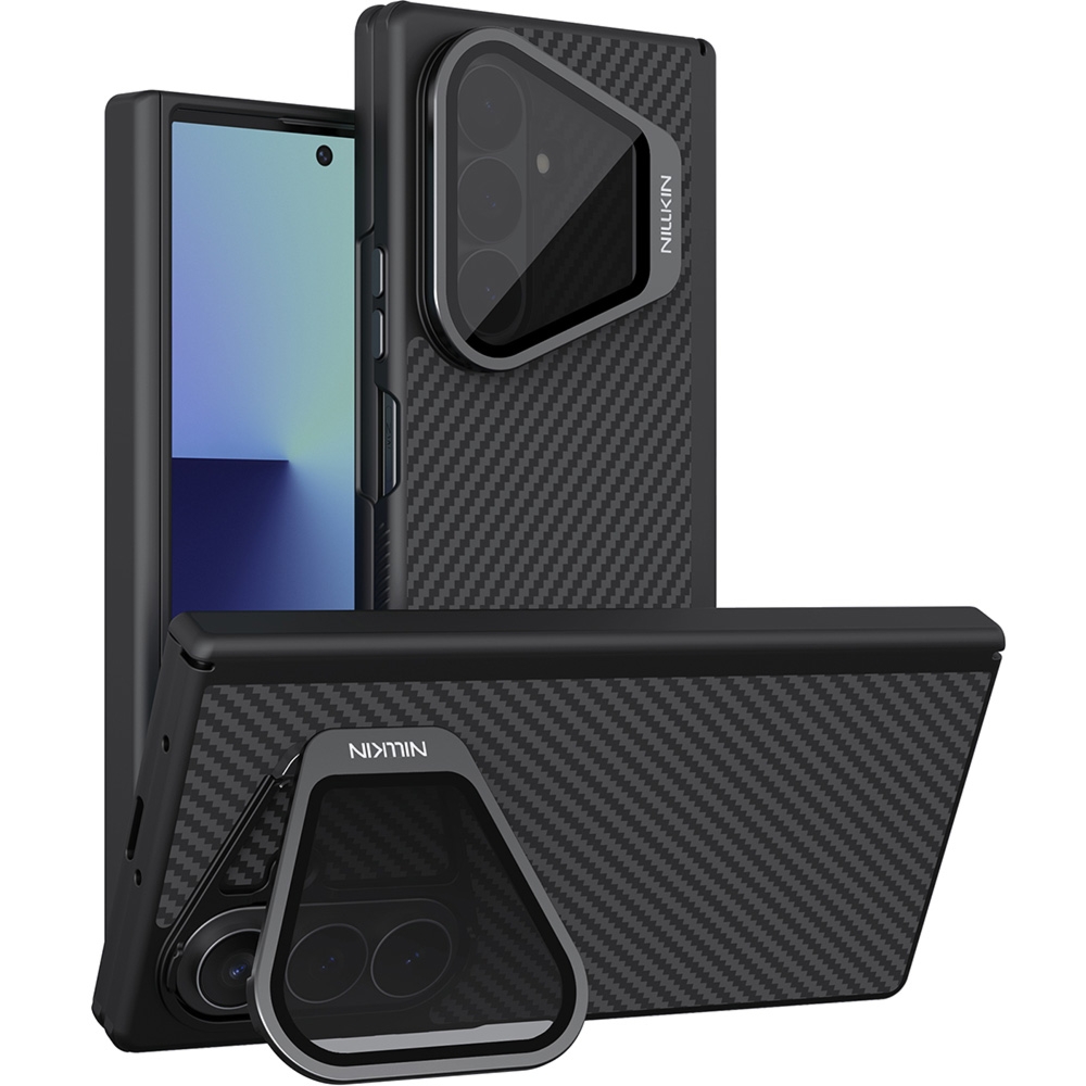 Etui Nillkin CarboProp Magnetic do MagSafe do Galaxy Z Fold8 Ultra, czarne