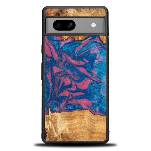 Image of Drewniane etui do Google Pixel 7A, Bewood Unique Neons Vegas