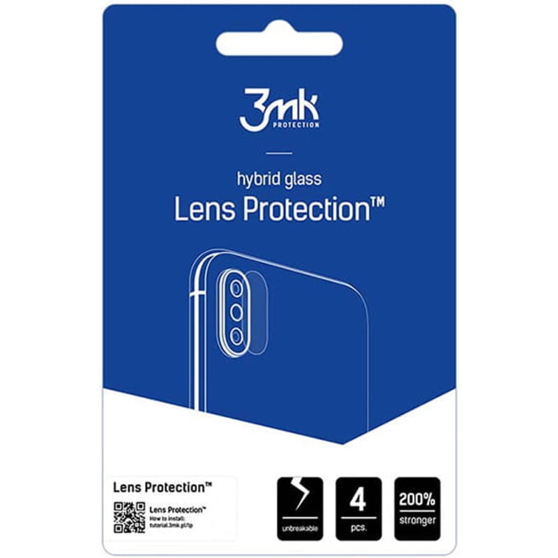 Osłona na aparat 3mk Lens Protection do Motorola Moto G04s, 4 zestawy