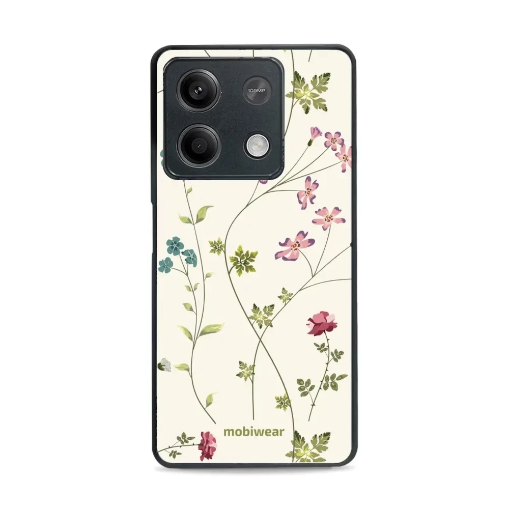 Etui ochronne do Xiaomi Redmi Note 13 5G, Mobiwear Glossy Case, sielski kwiat