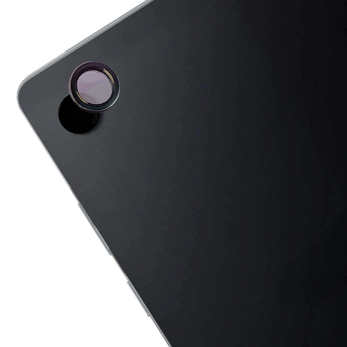 Szkło na aparat Bizon Glass Tab Snap Lens do Galaxy Tab A11 Plus, 1 zestaw, czarna ramka