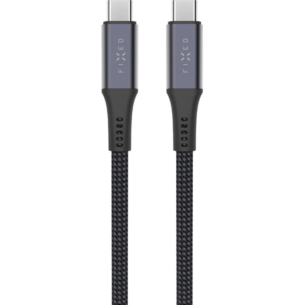 Image of OUTLET: Kabel ładująco-przesyłowy Fixed Media Cable USB-C / USB-C 240W, 2 m , czarny