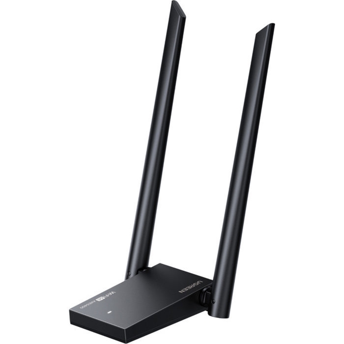 Adapter sieciowy, karta sieciowa Ugreen CM787 AXE5400 Wi-Fi 6E, 2.4/5/6GHz, 574/2402/2402 Mb/s, USB-C, czarny