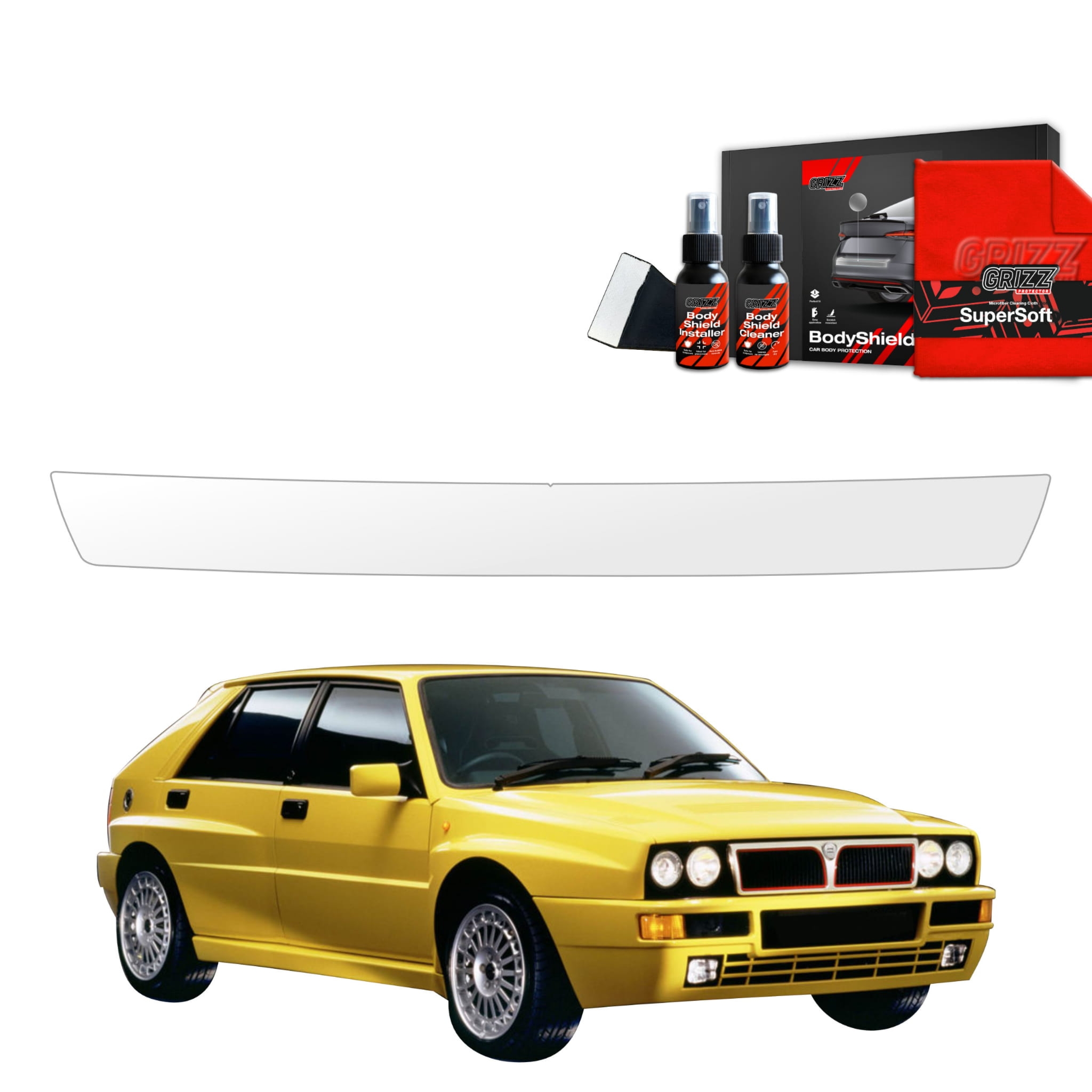Folia ochronna na próg bagażnika Grizz Protector do Lancia Delta Integrale (1992-1994)