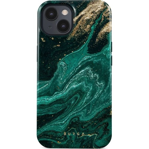 Image of Etui Burga Emerald Pool Tough Magasafe do iPhone 15, wielokolorowy morski