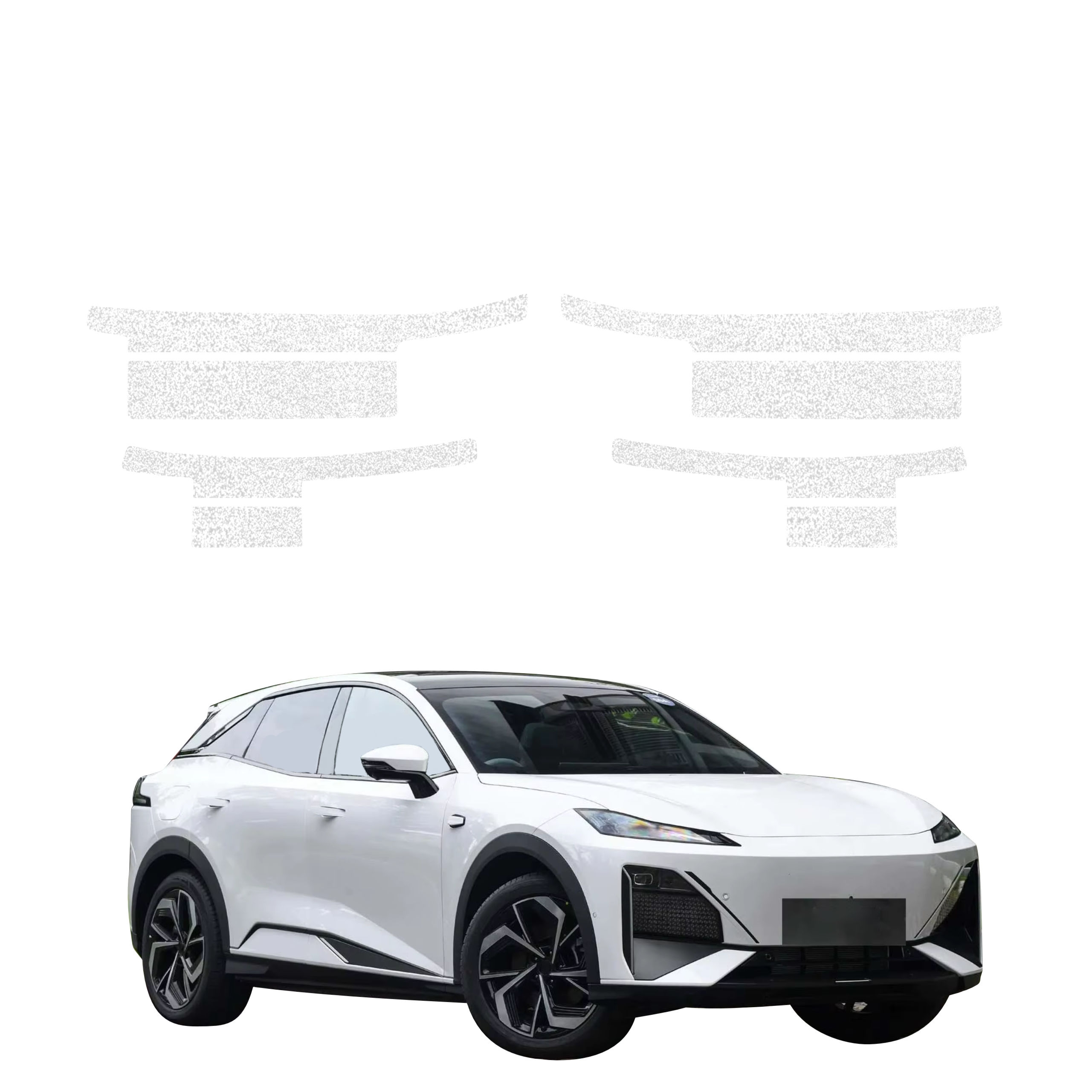 4w1 Biała powłoka techniczna Grizz Protector na progi Changan Deepal S07 (2026)