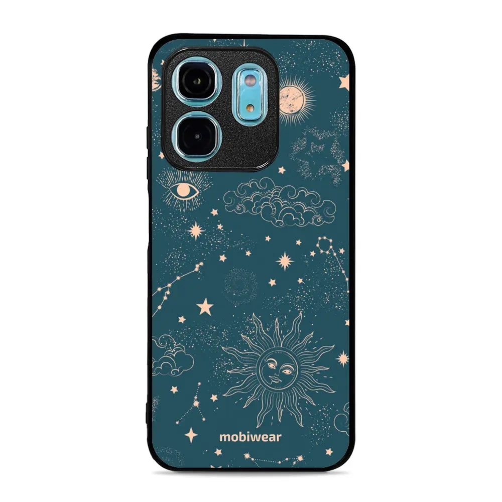 Etui ochronne do Infinix Smart 9, Mobiwear Glossy Case, astralny pył