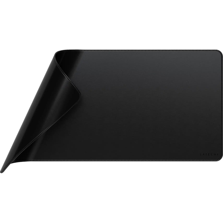 Podkładka na biurko ze skóry wegańskiej, Satechi Premium Desk Mat, czarna