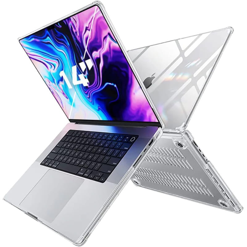 OUTLET: Etui pancerne Supcase UB Clear do MacBook Pro 14″ 2021-2026, przezroczyste