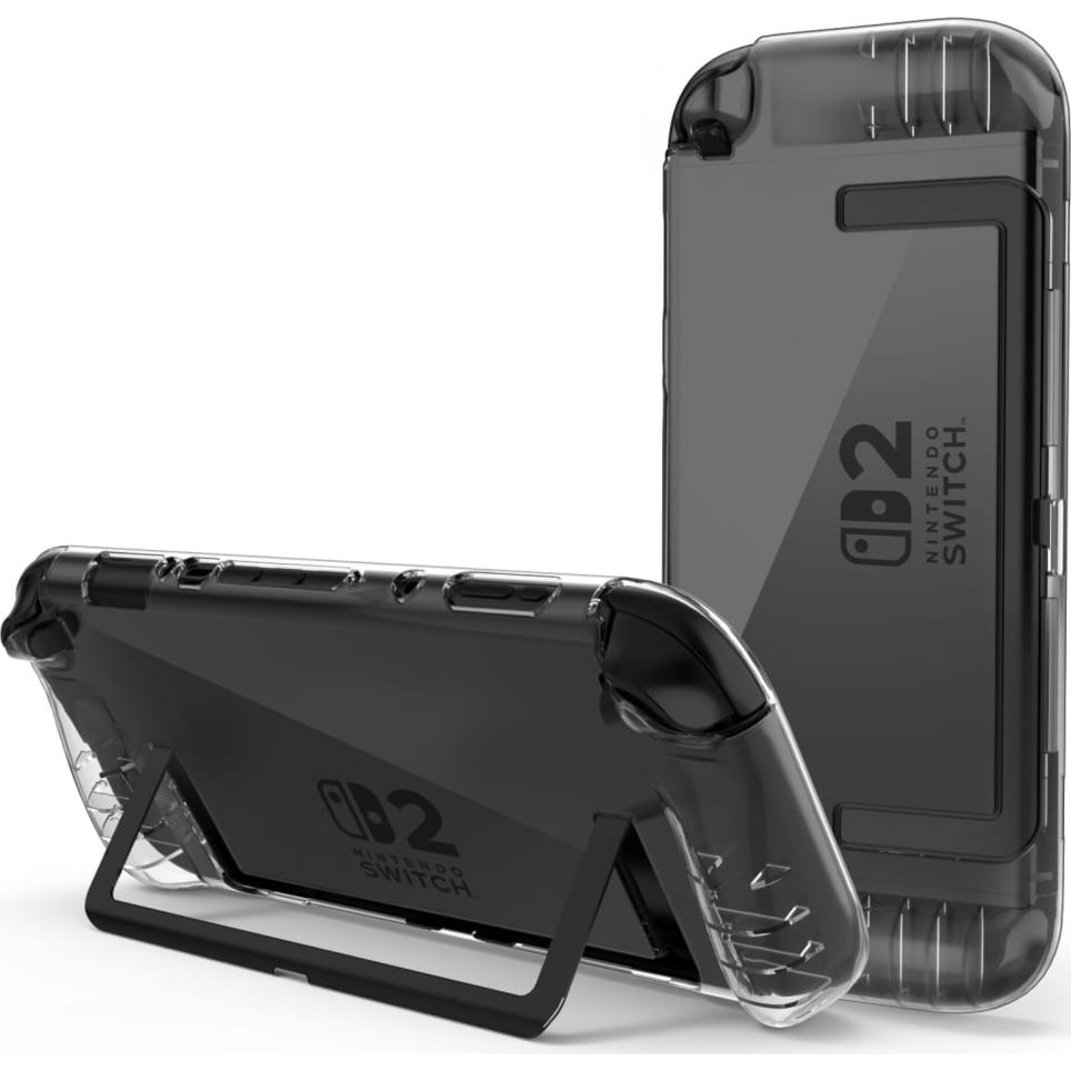 Etui Tech-Protect Flexair do Nintendo Switch 2, przezroczyste
