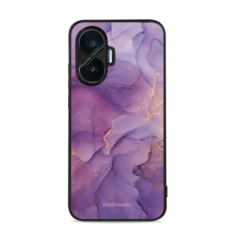 Etui ochronne do Xiaomi POCO F7, Mobiwear Glossy Case, fioletowe