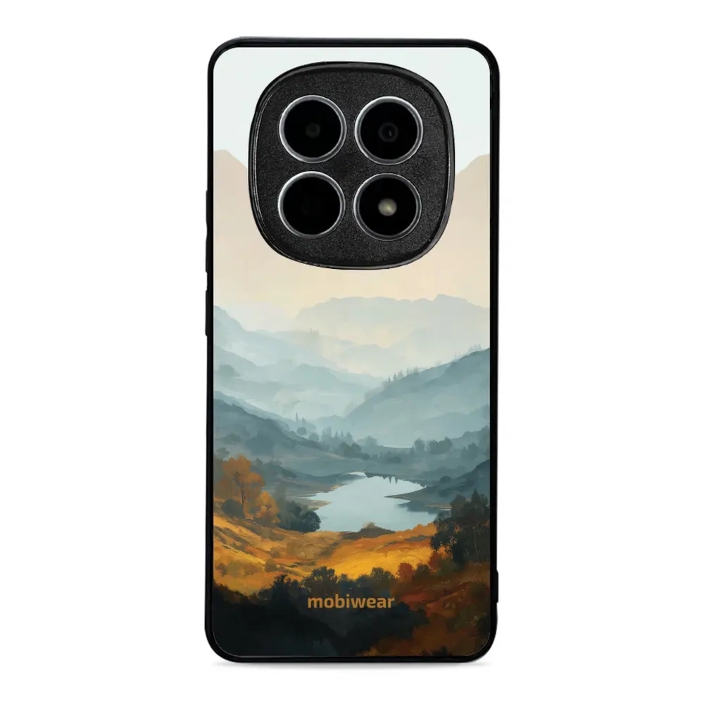 Etui ochronne do Xiaomi POCO M8 5G, Mobiwear Glossy Case, jezioro w dolinie
