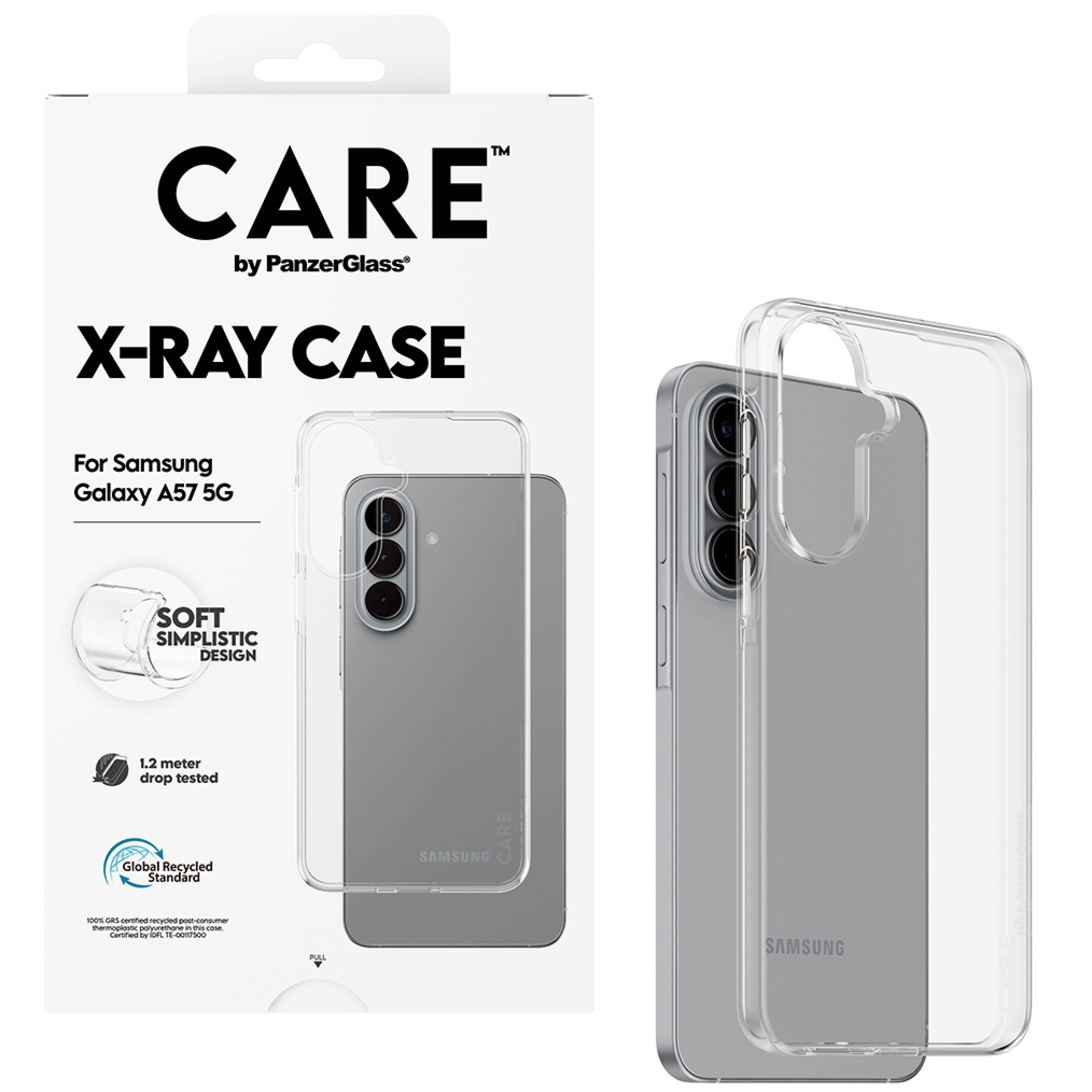 Etui CARE by PanzerGlass X-Ray do Galaxy A57 5G, przezroczyste