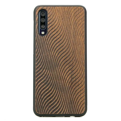 Image of Drewniane etui do Galaxy A70, Bewood Fale Merbau