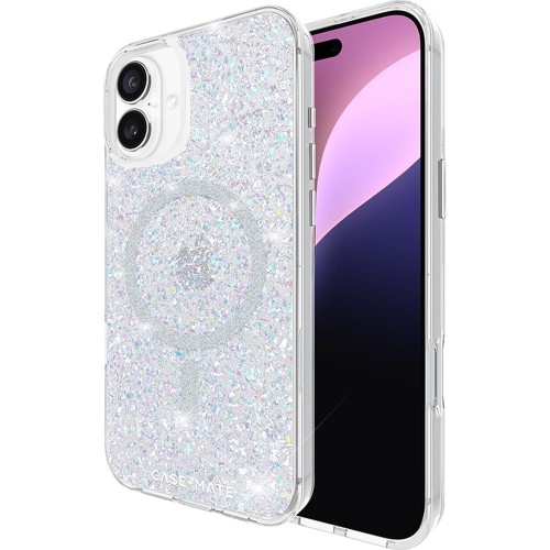 Image of Etui Case Mate Twinkle Mag do iPhone 16 Plus, wielokolorowe błyszczące