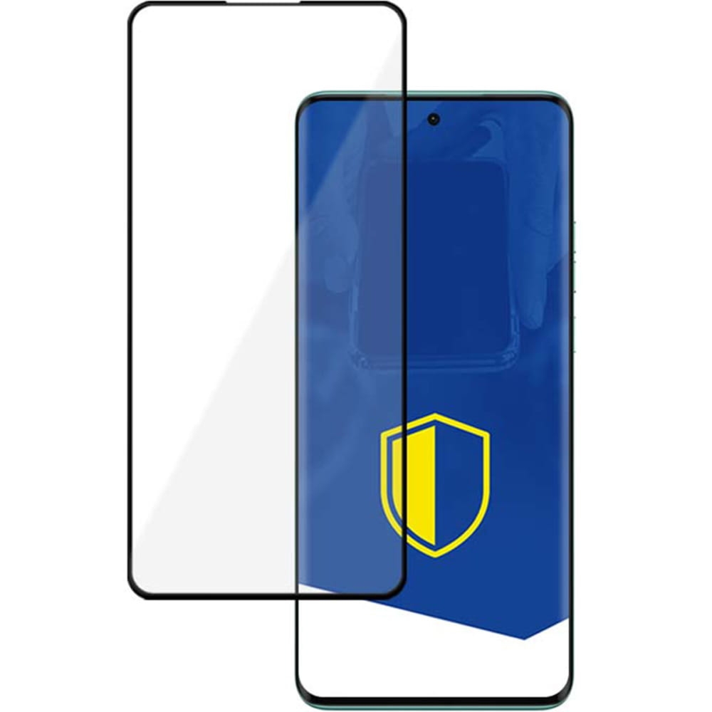 Szkło hartowane 3mk HardGlass Max Lite do Motorola Edge 40 Neo, czarna ramka