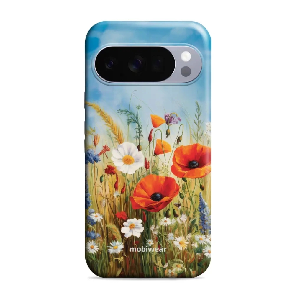 Etui ochronne do Google Pixel 10 Pro, Mobiwear Elite Pro, łąkowe kwiaty