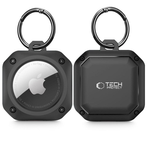 Image of Etui / brelok Tech-Protect Rough Pro do Apple AirTag, czarne