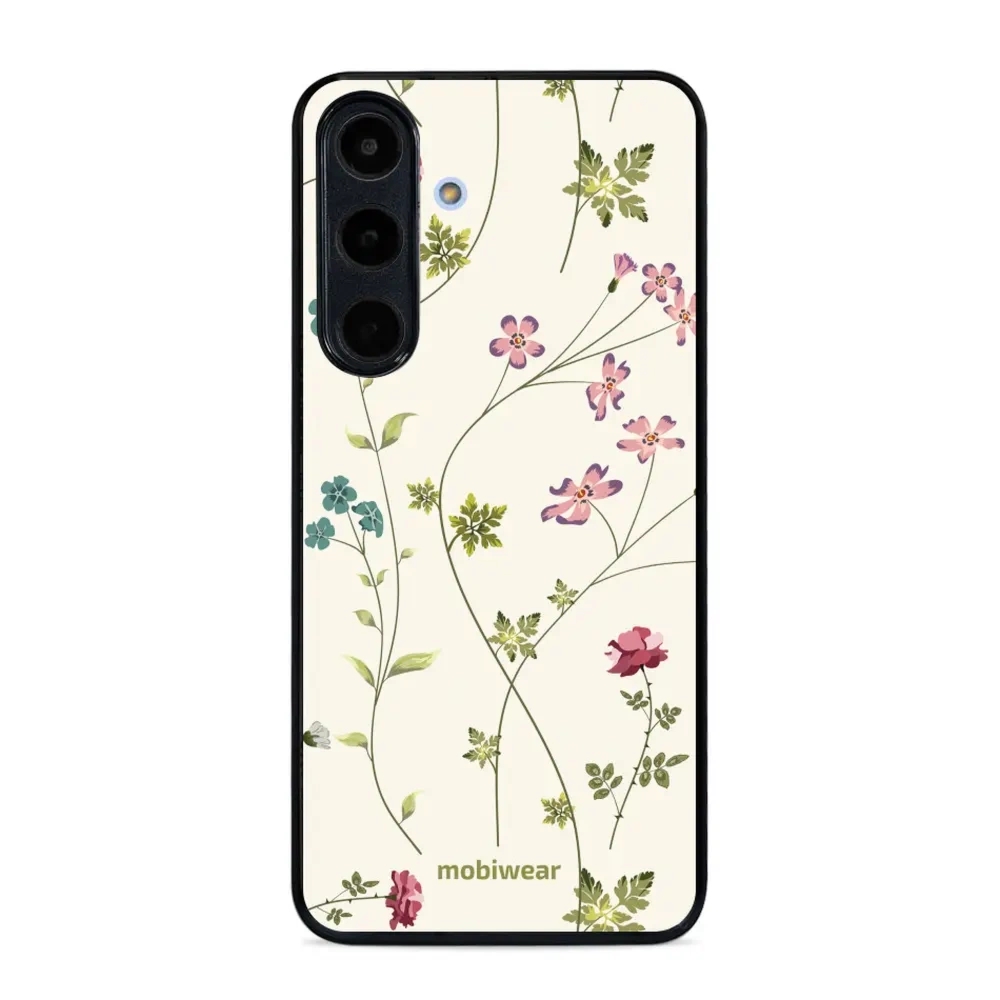 Etui ochronne do Galaxy S25 FE, Mobiwear Glossy Case, sielski kwiat