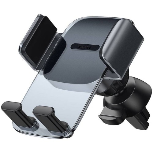 Image of Uchwyt samochodowy na kratkę nawiewu Baseus Easy Control Clamp, czarno-przydymiony