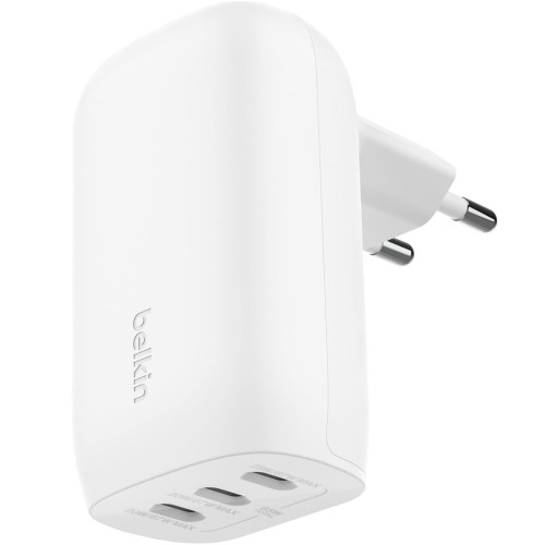 Image of Ładowarka sieciowa Belkin Boost 3-Port USB-C PD 3.1 PPS 67W, biała