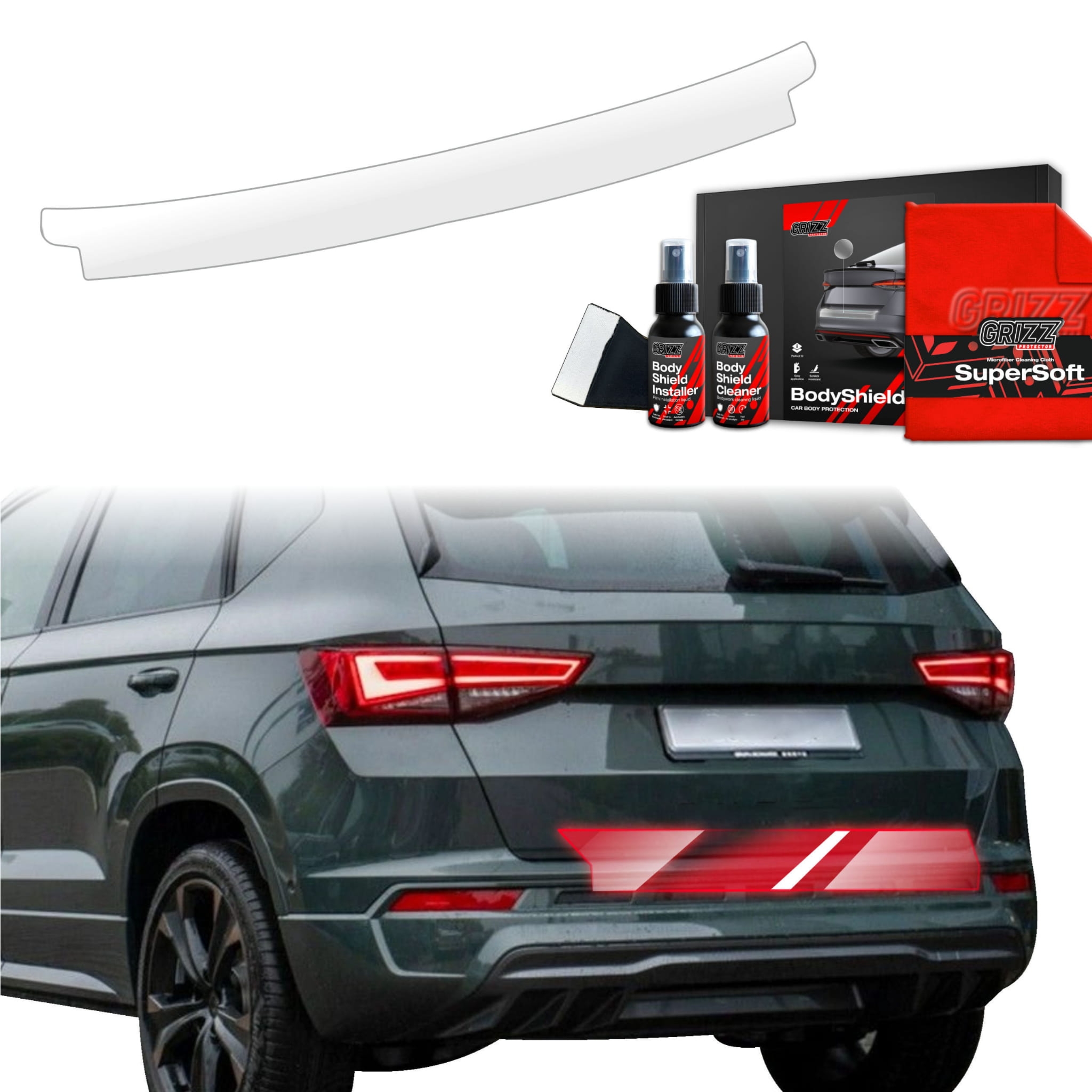 Folia ochronna Grizz Protector na próg bagażnika do Cupra Ateca (2020-2026)