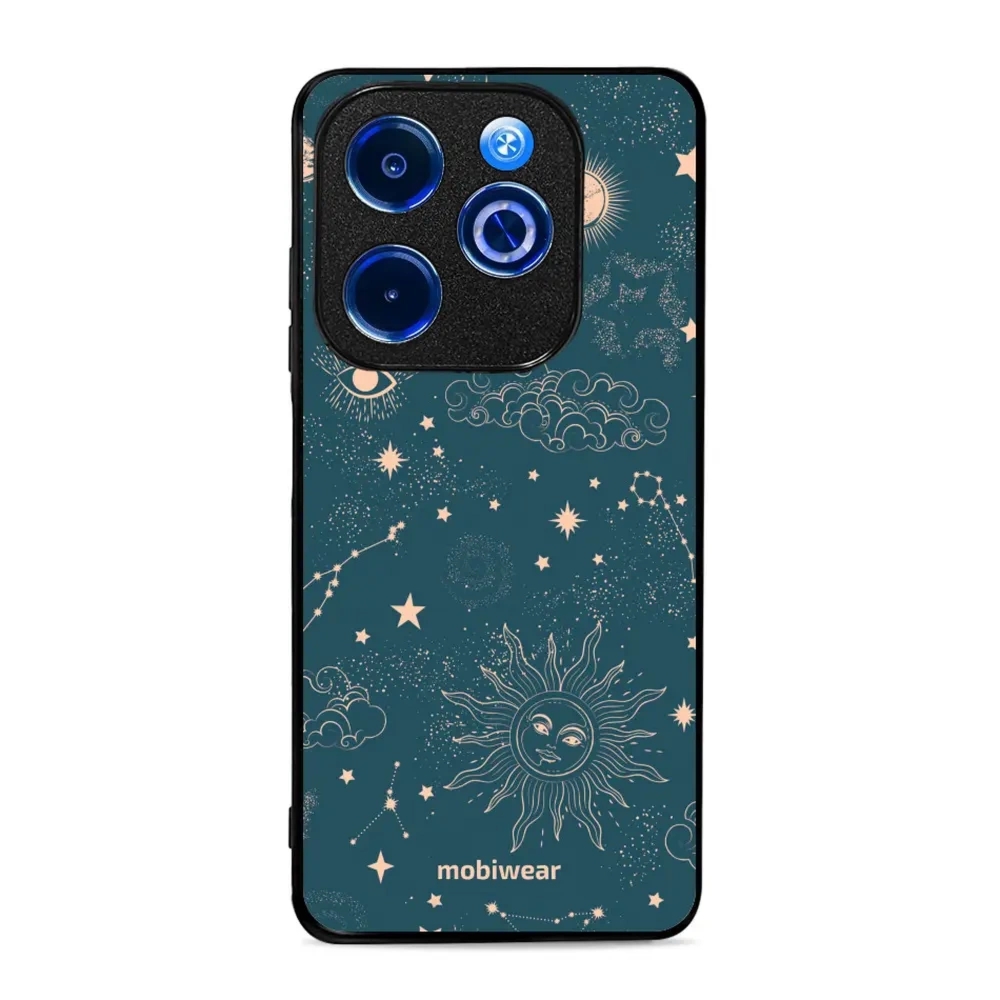 Etui ochronne do Infinix Smart 8, Mobiwear Glossy Case, astralny pył