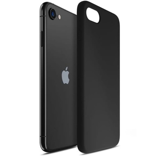 Image of Etui 3mk Silicone Case do iPhone 7 / 8 / SE 2020 / 2022, czarne