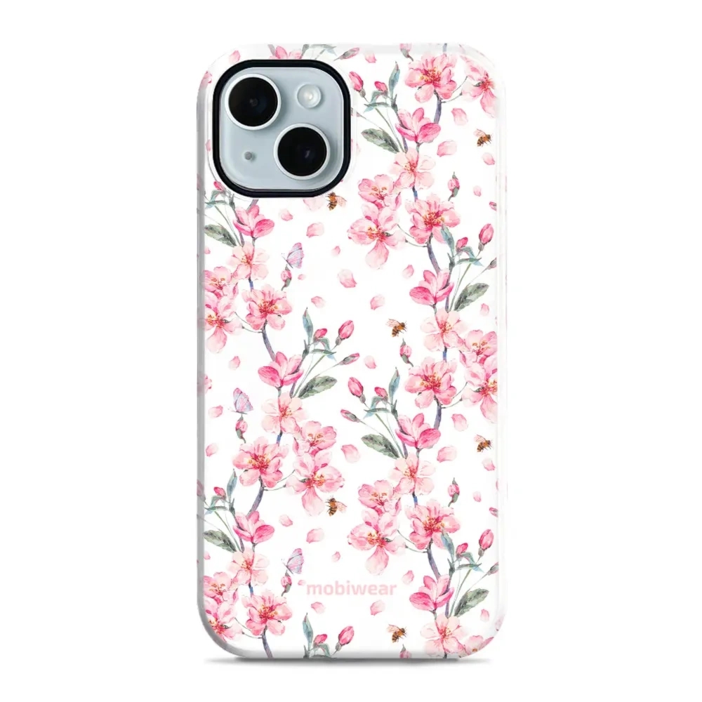 Etui ochronne do iPhone 14, Mobiwear Elite Pro, japoński bukiet