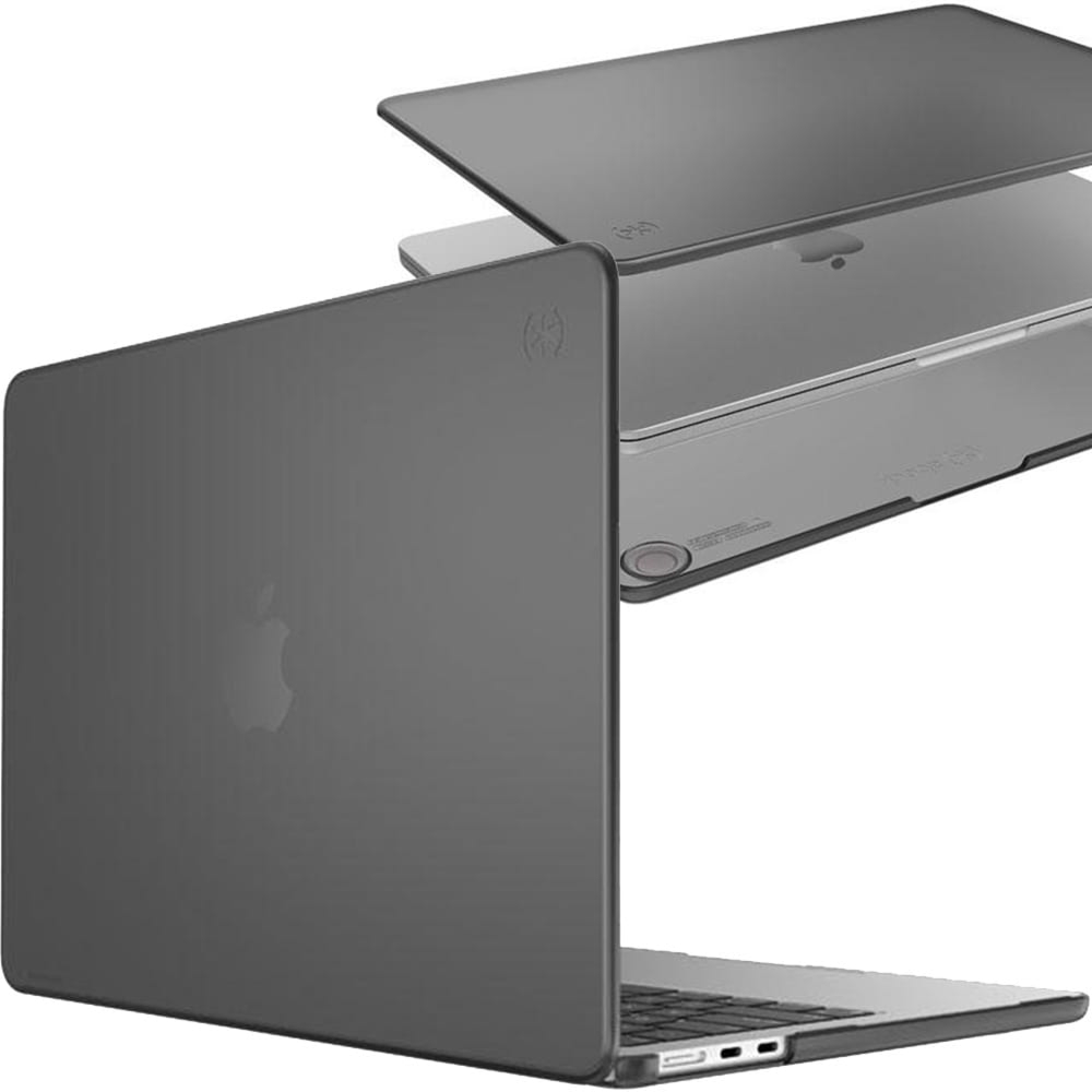 Etui Speck SmartShell do MacBook Air 13.6″ M5 / M4 / M3 / M2, przydymione czarne