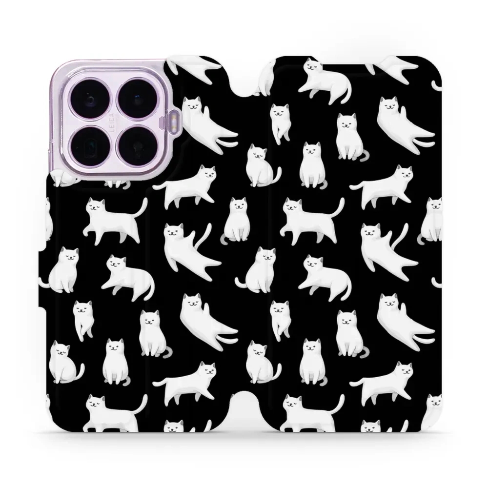 Etui z klapką do Xiaomi 17T, Mobiwear Book, kotki luna