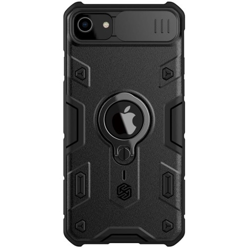 Image of Etui Nillkin CamShield Armor Case iPhone SE 2022/2020, 8/7, czarne