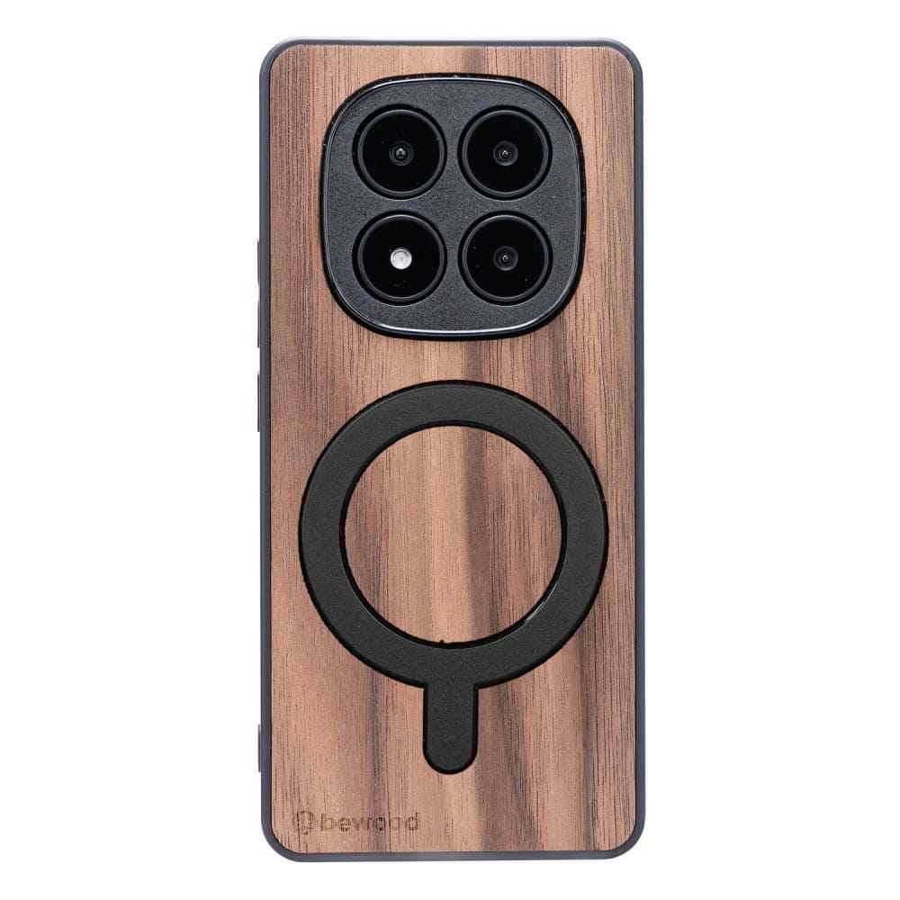 Image of Drewniane etui do Xiaomi Redmi Note 14 Pro 5G / Xiaomi Poco X7, Bewood Orzech Amerykański MagSafe
