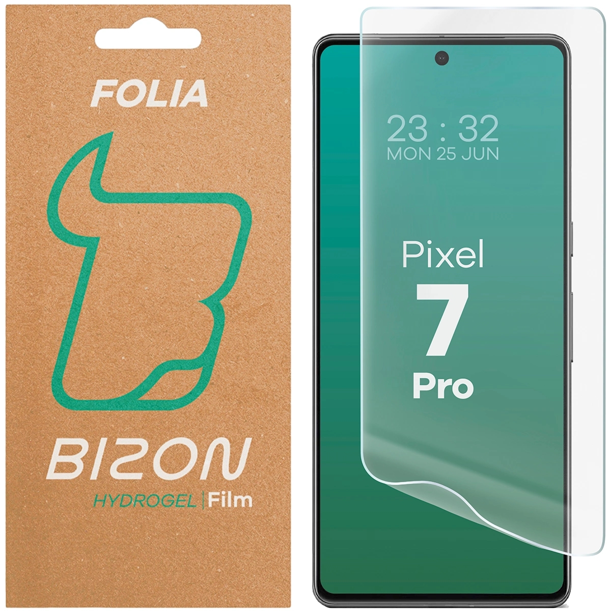 Folia hydrożelowa na ekran Bizon Film Hydrogel Front do Google Pixel 7 Pro, 1 sztuka