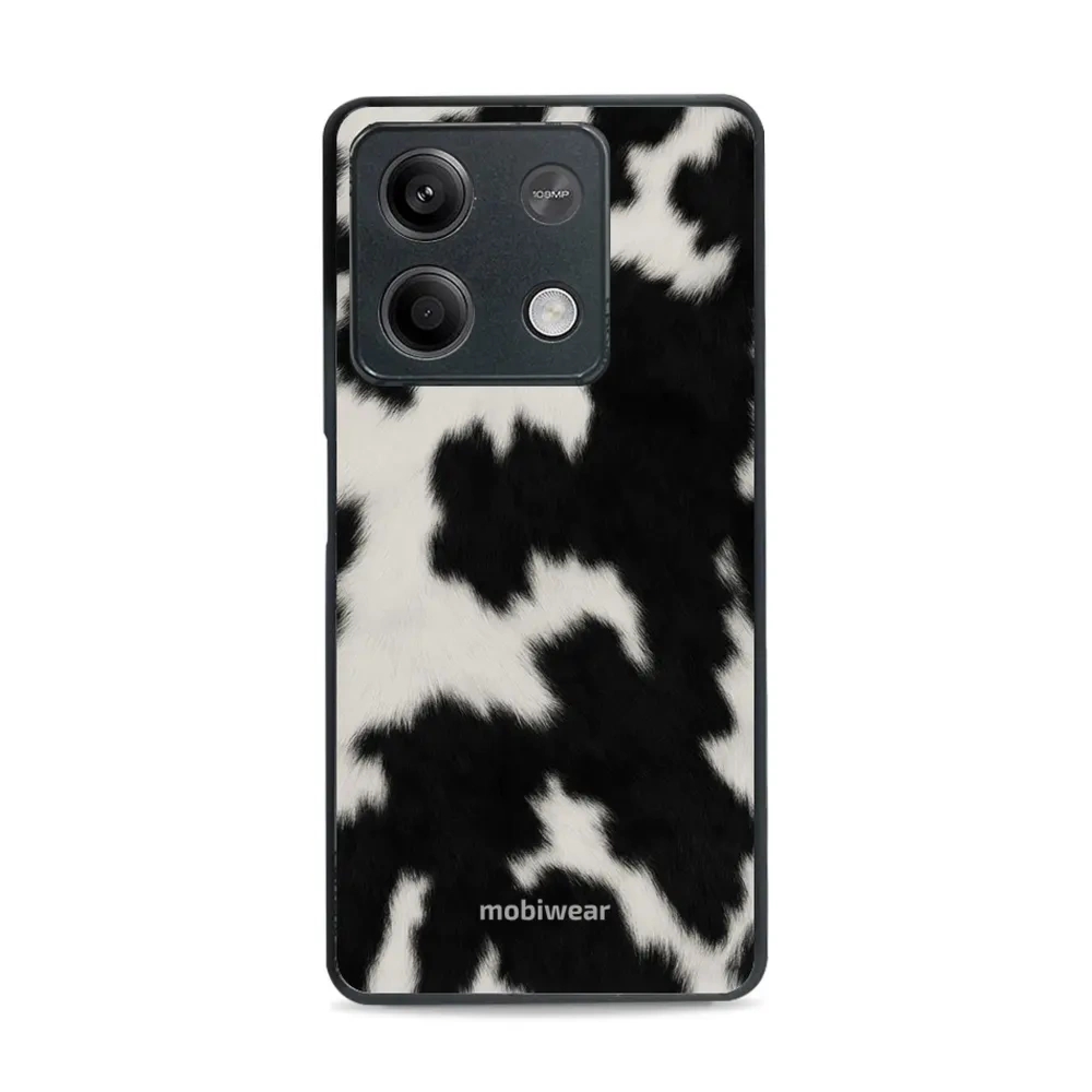Etui ochronne do Xiaomi Redmi Note 13 5G, Mobiwear Glossy Case, krowie futerko