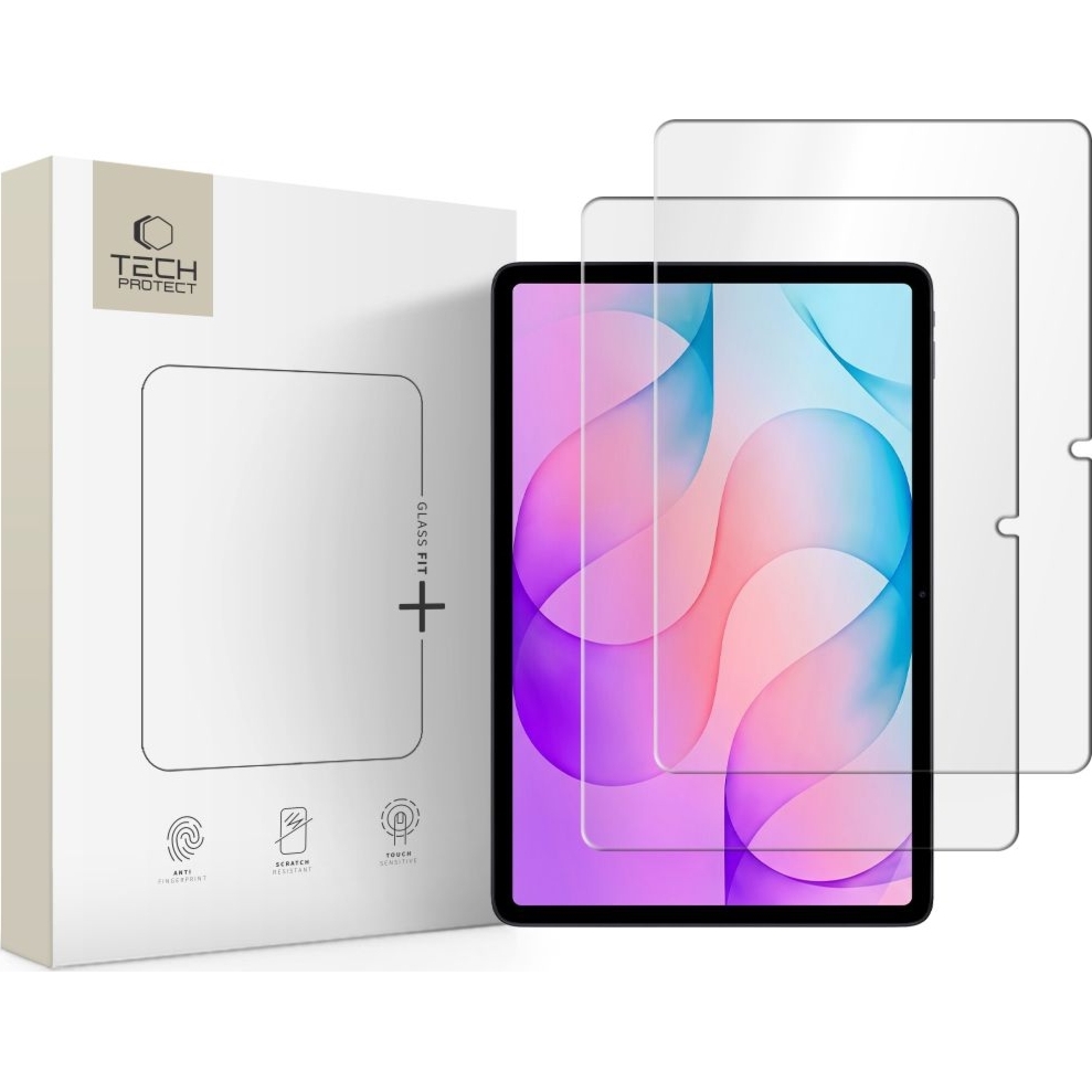 Szkło hartowane Tech-Protect Glass Fit+ do Galaxy Tab S12 Plus, 2 sztuki