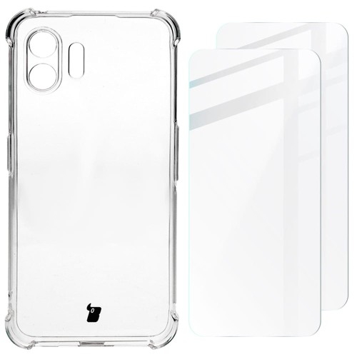 Image of Etui Bizon Case Clear Pack do Nothing Phone 2, przezroczyste