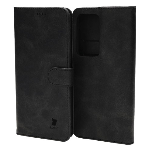 Image of Etui Bizon Case Wallet do Xiaomi Poco F4, czarne