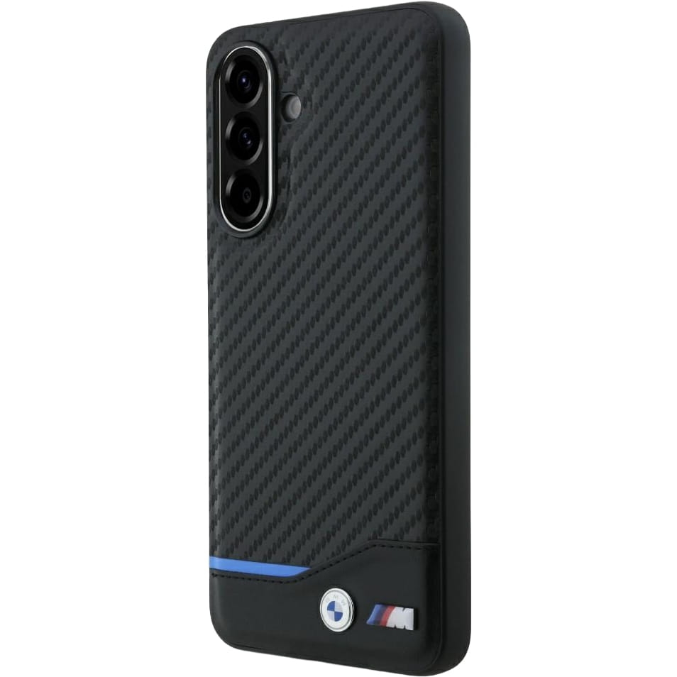 Image of Etui BMW M Carbon Leather do Galaxy A56 5G, czarne