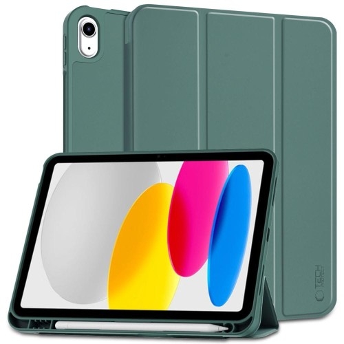 Image of Etui Tech-Protect SC Pen do iPad 10.9" 10 gen. 2022, zielone