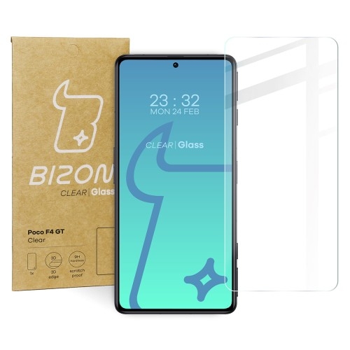 Image of Szkło hartowane Bizon Glass Clear do Xiaomi Pocophone F4 GT