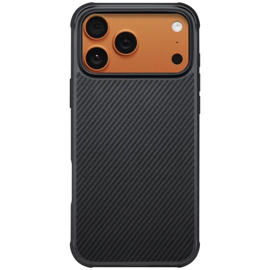 Etui aramidowe Pitaka Aramid ProGuard Case do MagSafe, do iPhone 17 Pro Max, czarne