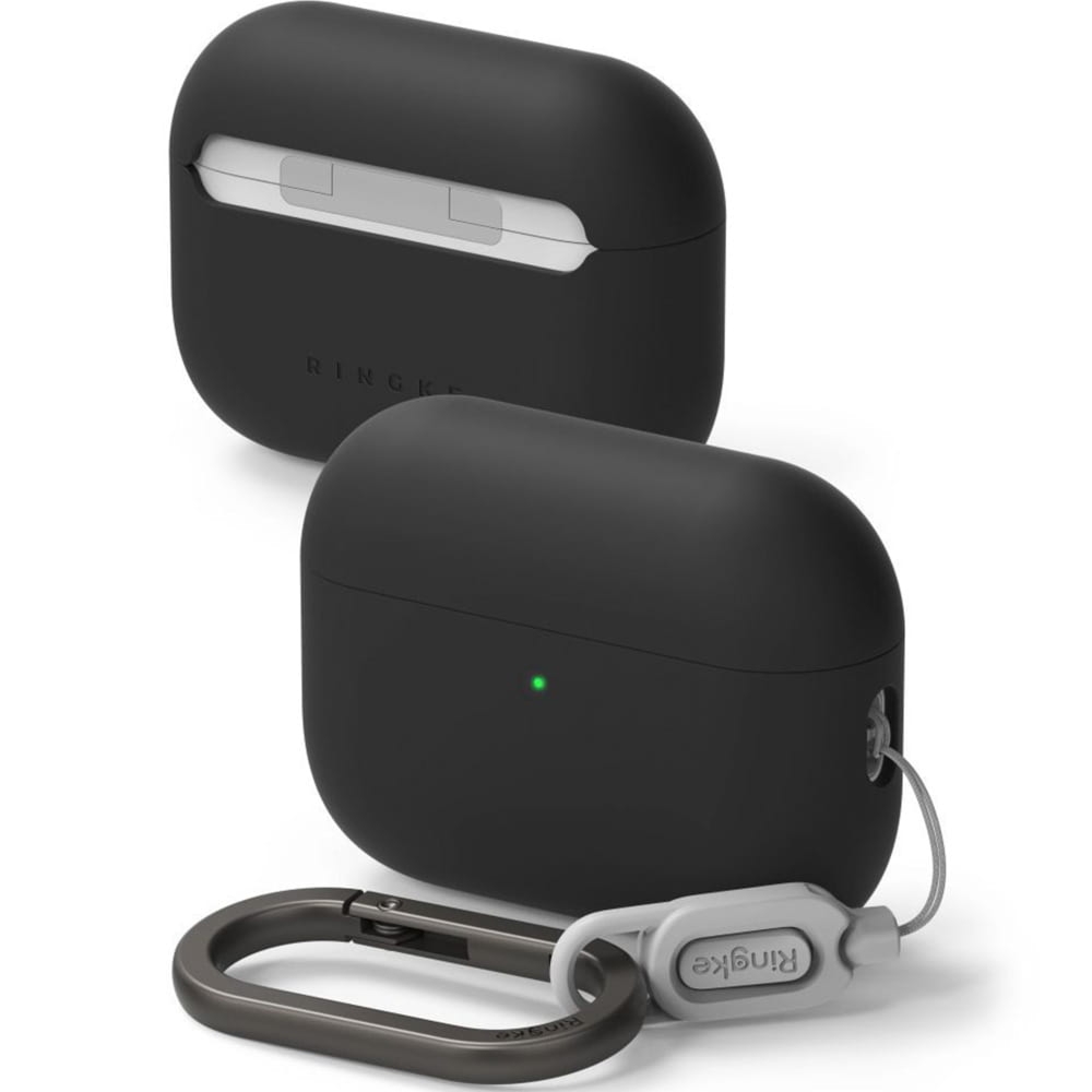 Etui Ringke Silicone do Apple AirPods Pro 3, czarne