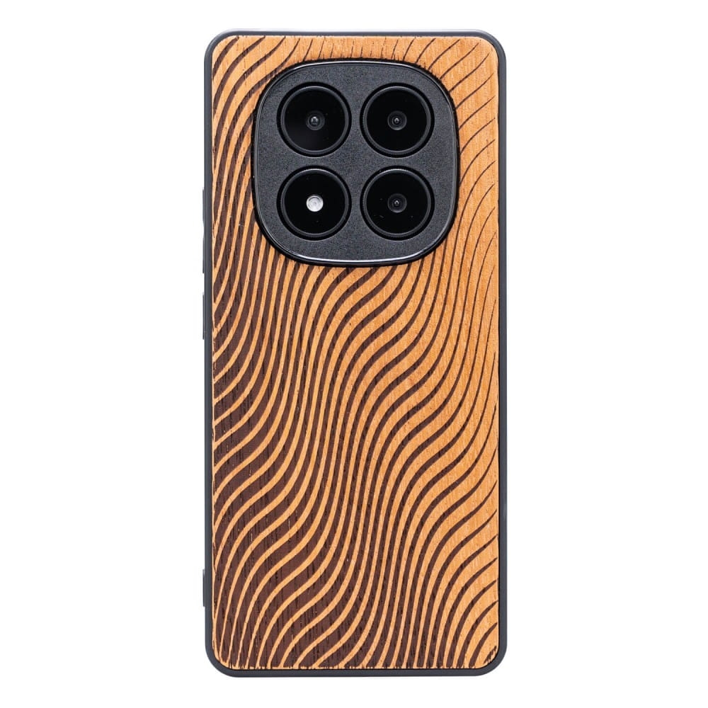 Image of Drewniane etui do Xiaomi Redmi Note 14 Pro 5G / Xiaomi Poco X7, Bewood Fale Merbau