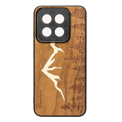 Image of Drewniane etui do Xiaomi 14T, Bewood Góry Imbuia