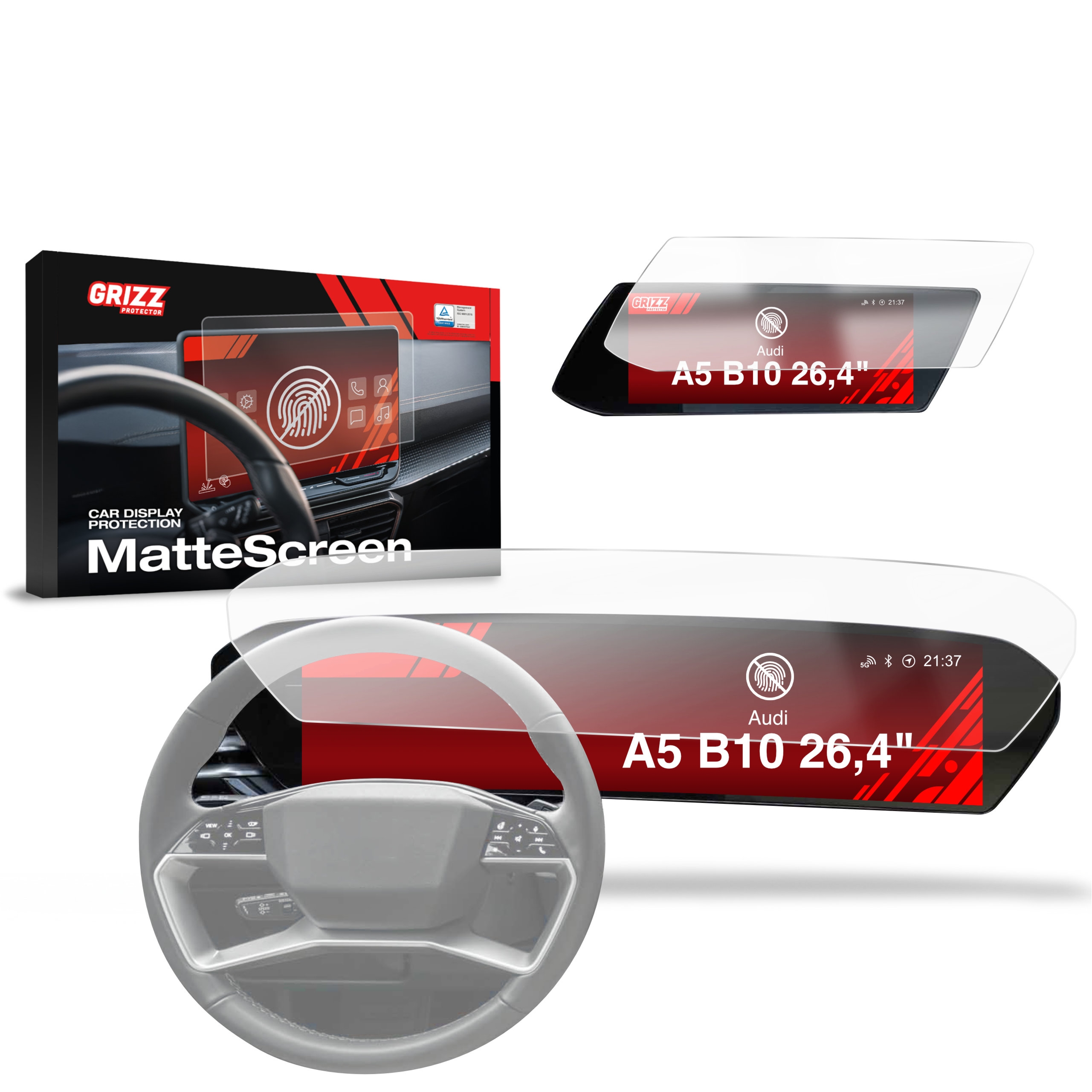Folia antyodciskowa 2w1 Grizz Protector do Audi A5 B10 (2025-2026)